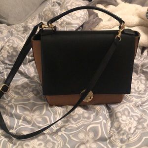 Brown and black purse from Express